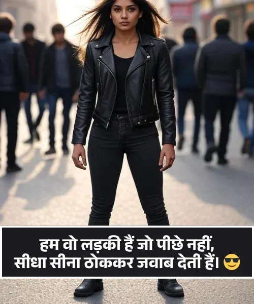 Attitude Shayari in Hindi for Girls