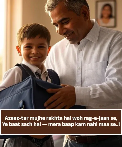 Papa Ke Liye Shayari in English