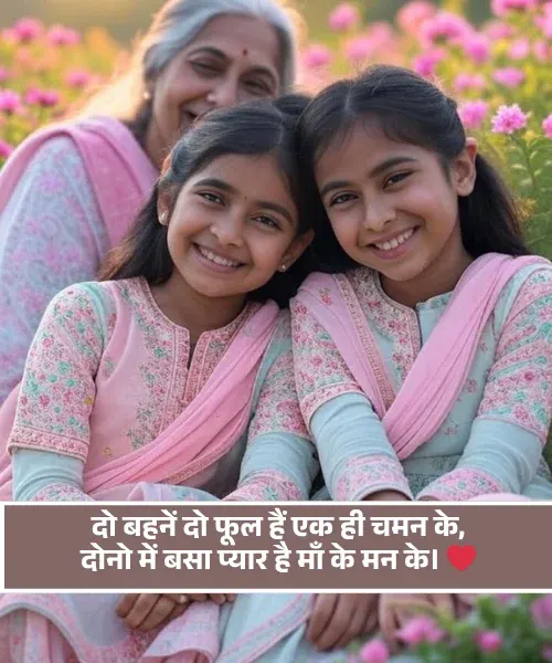 Love Two Sister Shayari