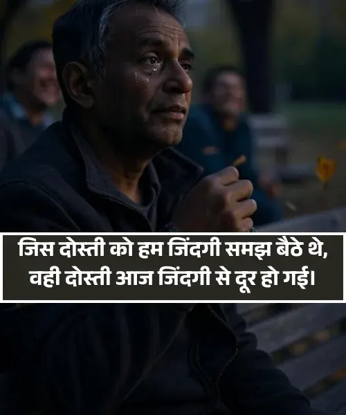Sad Dosti Shayari