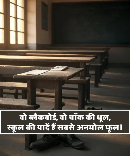 School Life Shayari