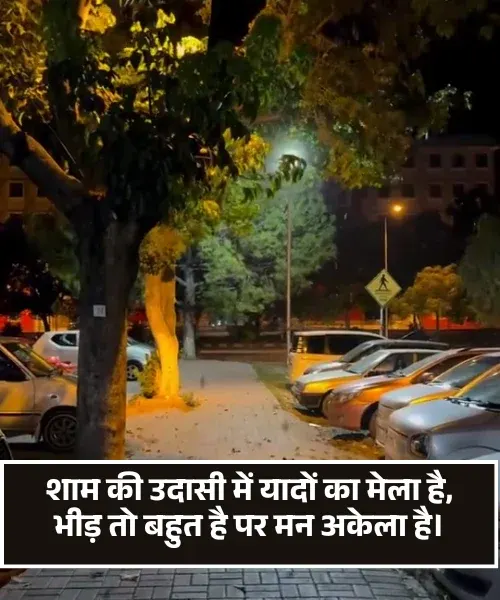 Akelepan Zindagi Dard Bhari Shayari