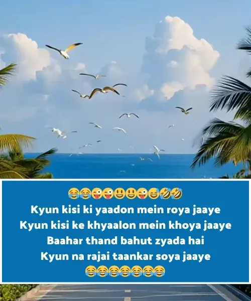 Funny Shayari in English