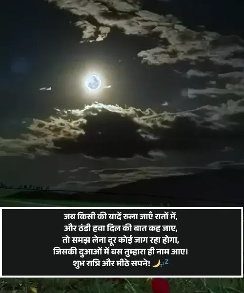 Good Night Shayari