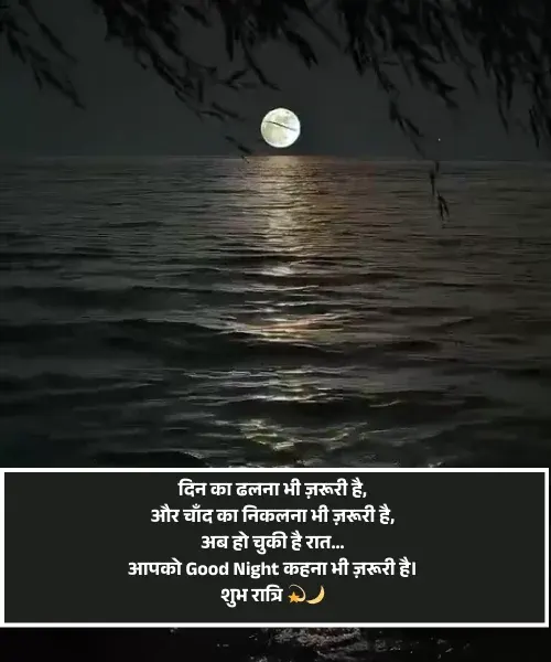 Good Night Shayari
