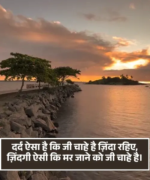 Zindagi Dard Bhari Shayari